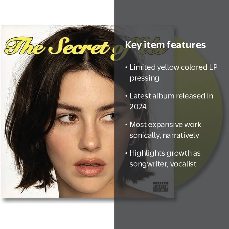 Interscope Records, Vinyl, The Secret Of Us, Yellow Colored LP
