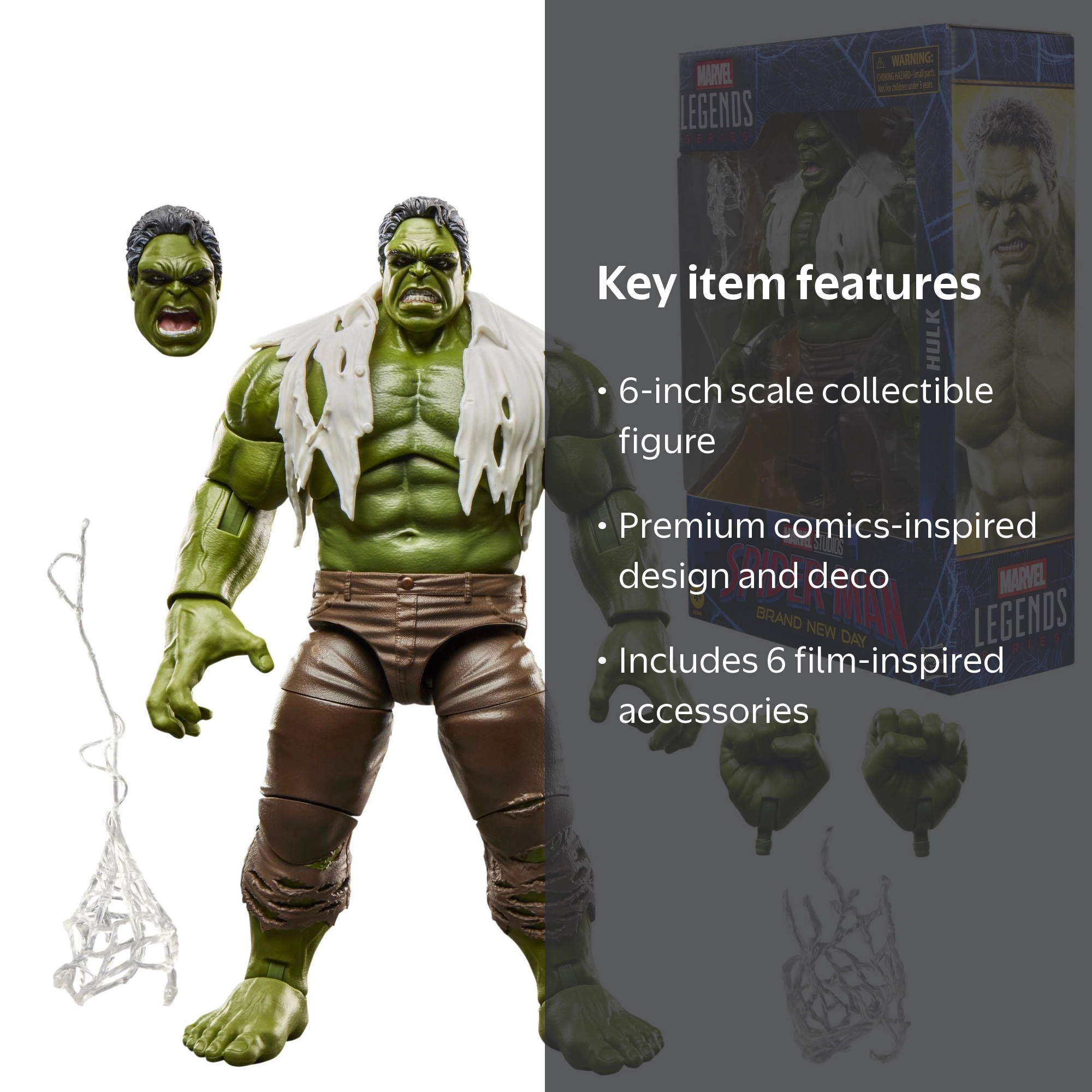 Marvel Legends Series Hulk, Spider-Man: Brand New Day 6