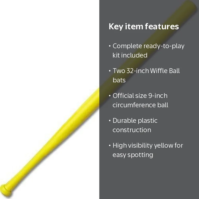 Wiffle Bat And Ball Set, 32