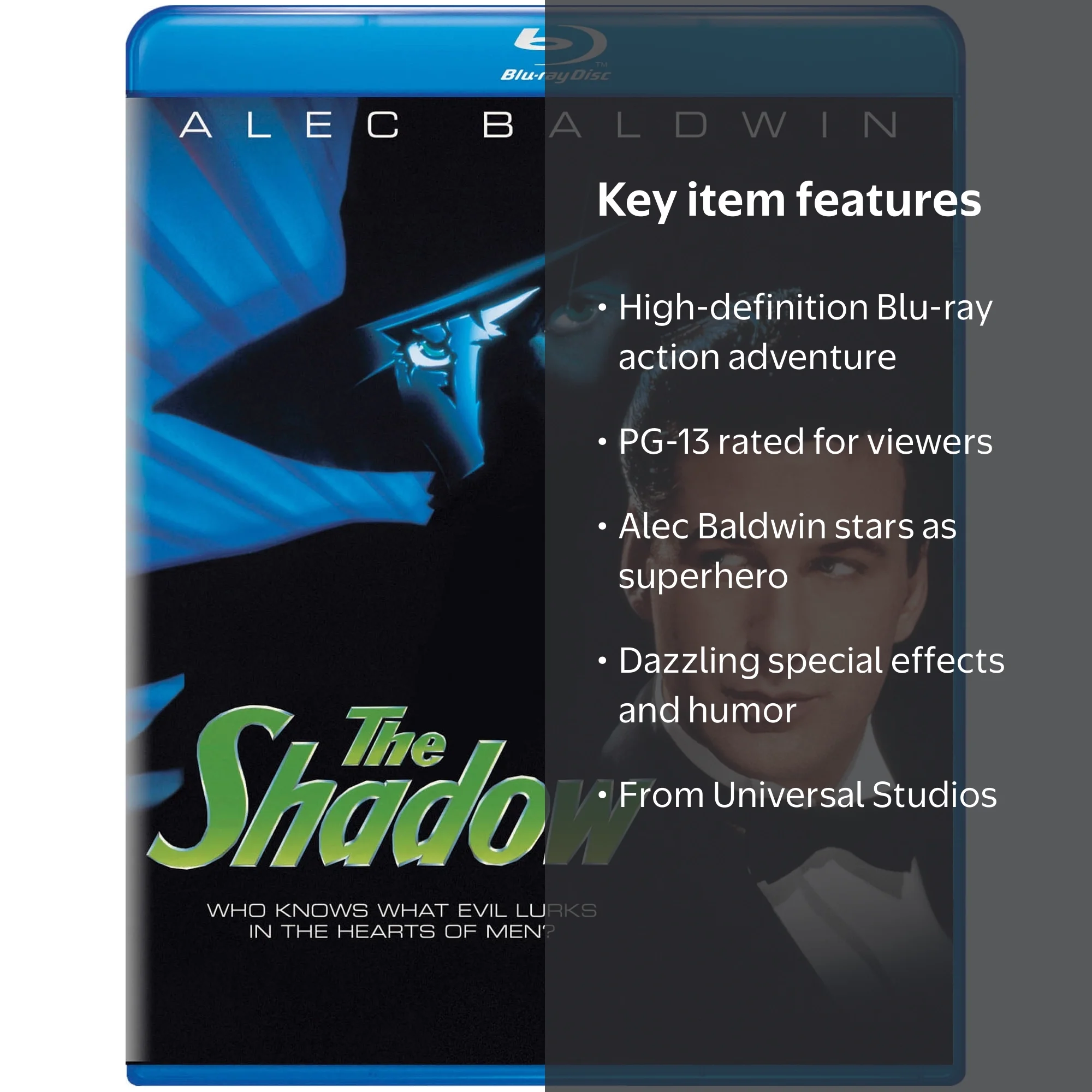 The Shadow [Blu-ray] - Walmart.com