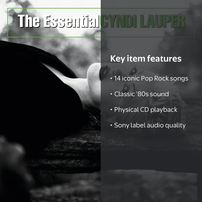 Cyndi Lauper - Essential CD, 14 Tracks 80s Hits - Music