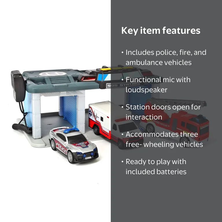 Dickie Toys - Rescue Station - Walmart.com