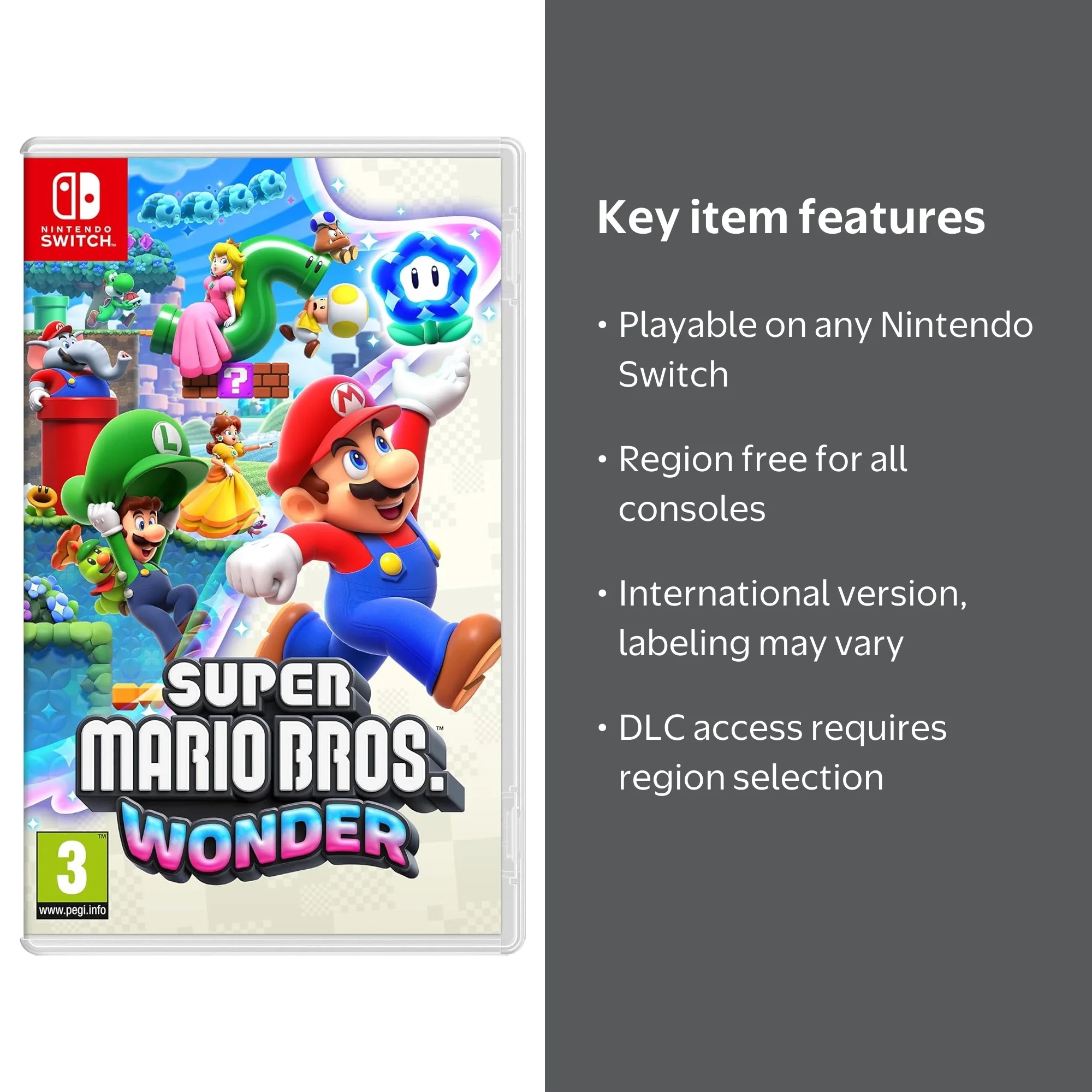 Nintendo Super Mario Bros. Wonder for Nintendo Switch - Walmart.com