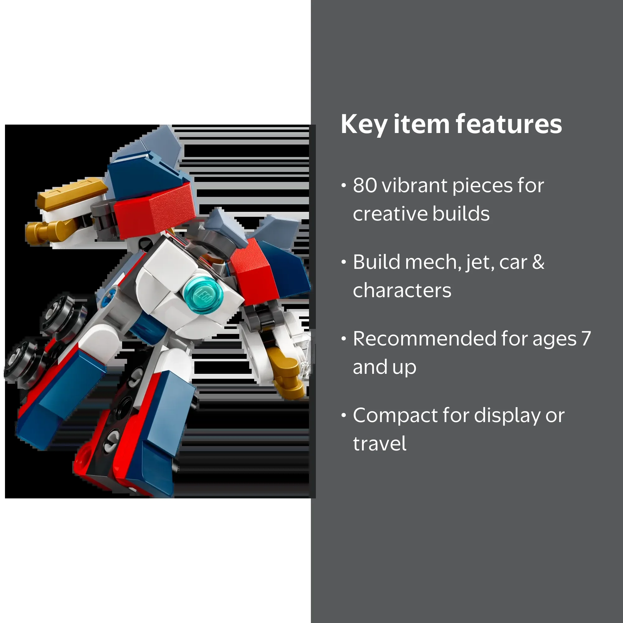 LEGO NINJAGO Mini Ninja Combo Mech 30699 - Walmart.com