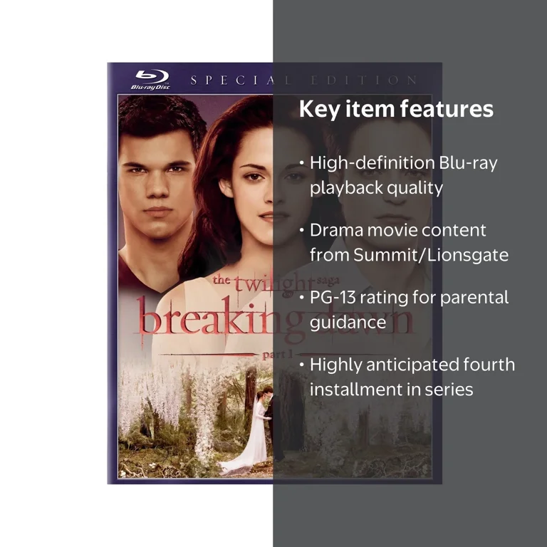 The Twilight Saga: Breaking Dawn, Part 1 (Blu-ray), Summit Inc