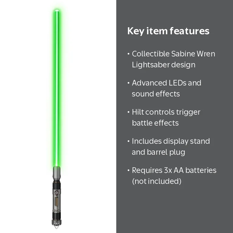 Star Wars, Force FX Lightsaber, Sabine Wren with Sound Effects
