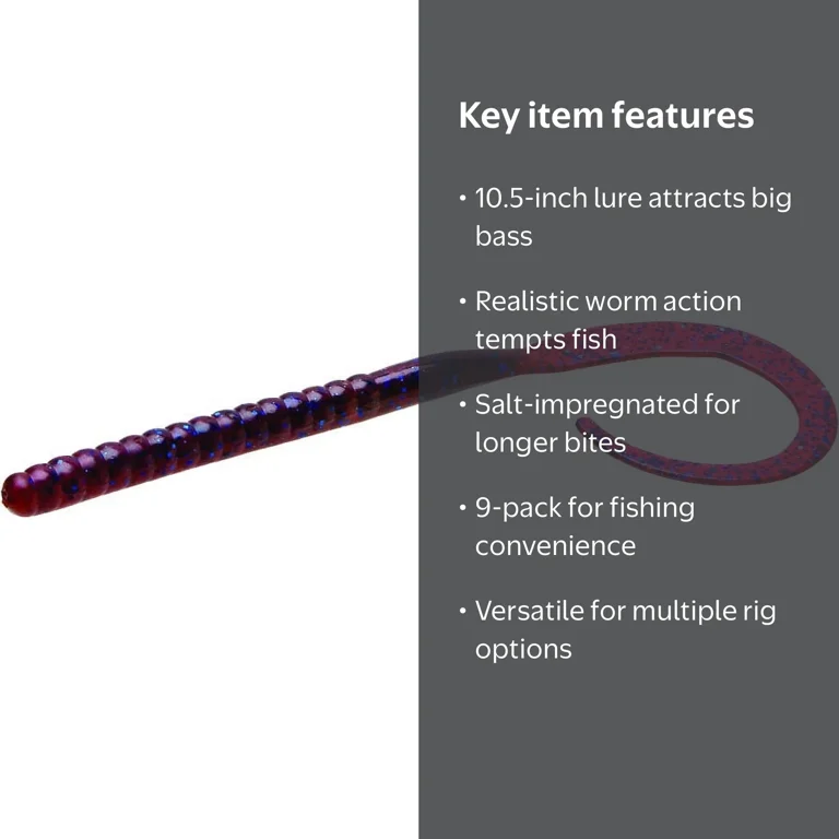 Zoom Ole Monster 10.5'' Plum 9pk - Walmart.com