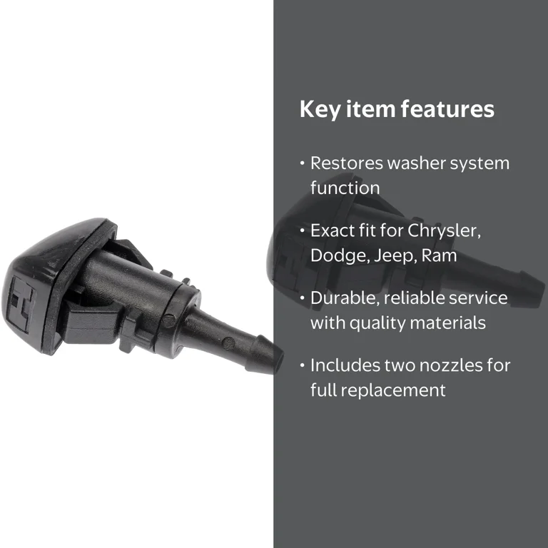 Dorman HELP, Windshield Washer Nozzle, 58115, Pack of 2 - Walmart.com