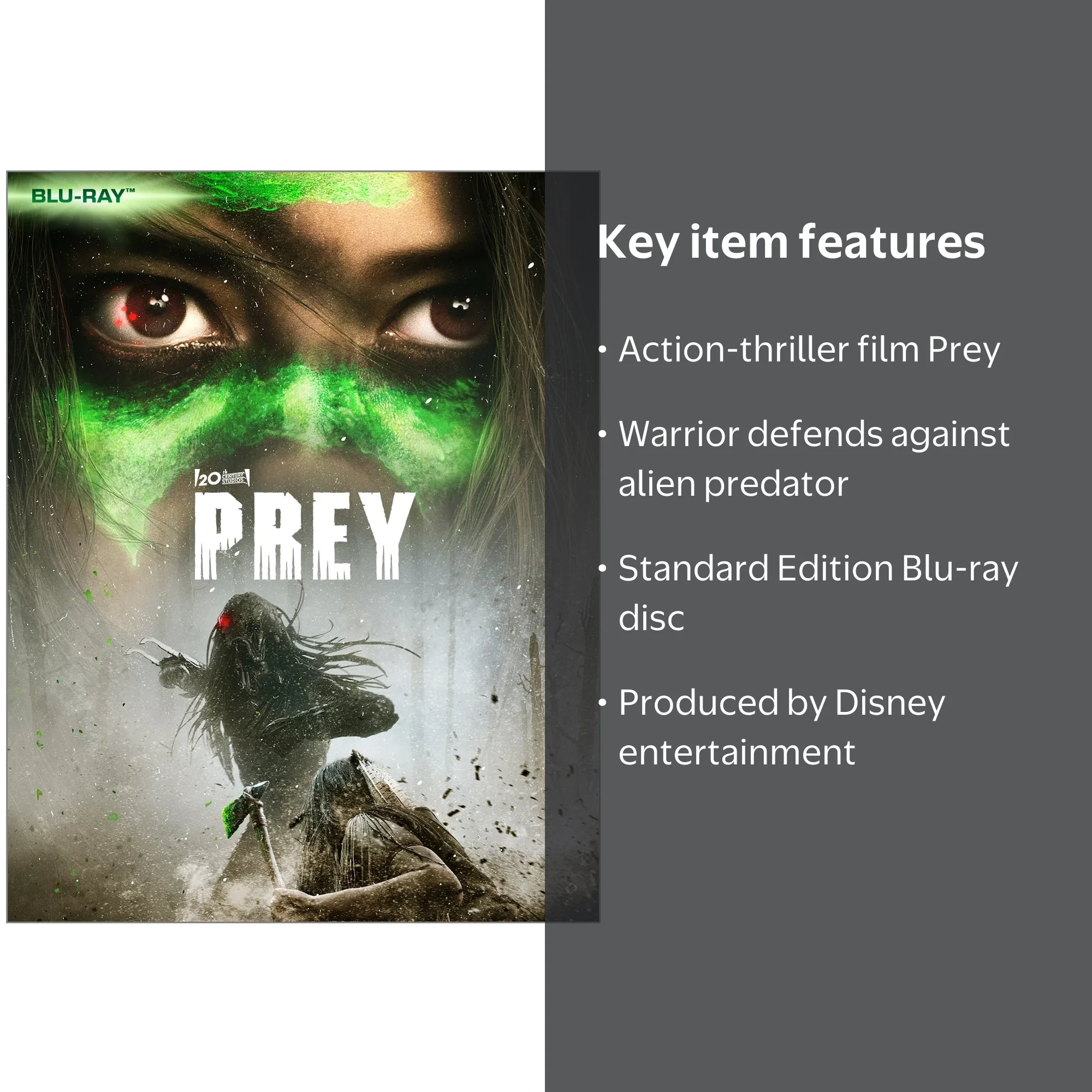 Disney, Prey Blu-ray, Standard Edition, in Comanche Nation