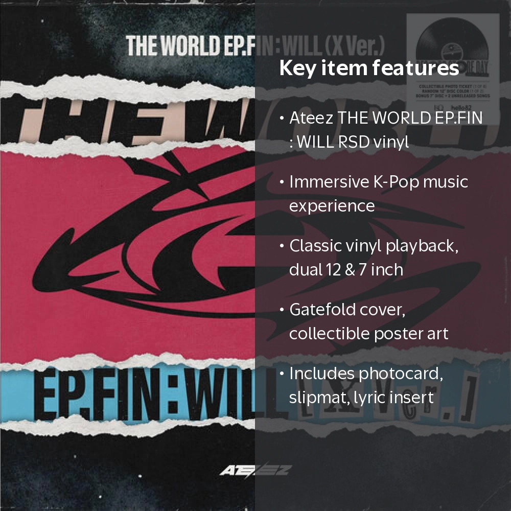 Ateez - THE WORLD EP.FIN : WILL (RSD) - Music & Performance