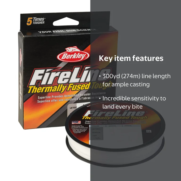 berkley crystal fishing line Berkley FireLine Fused : Superbraid And Braided : Sports & Outdoors The kicker is the diameter will be the same as those lesser Berkley FireLine Crystal Fishing Line