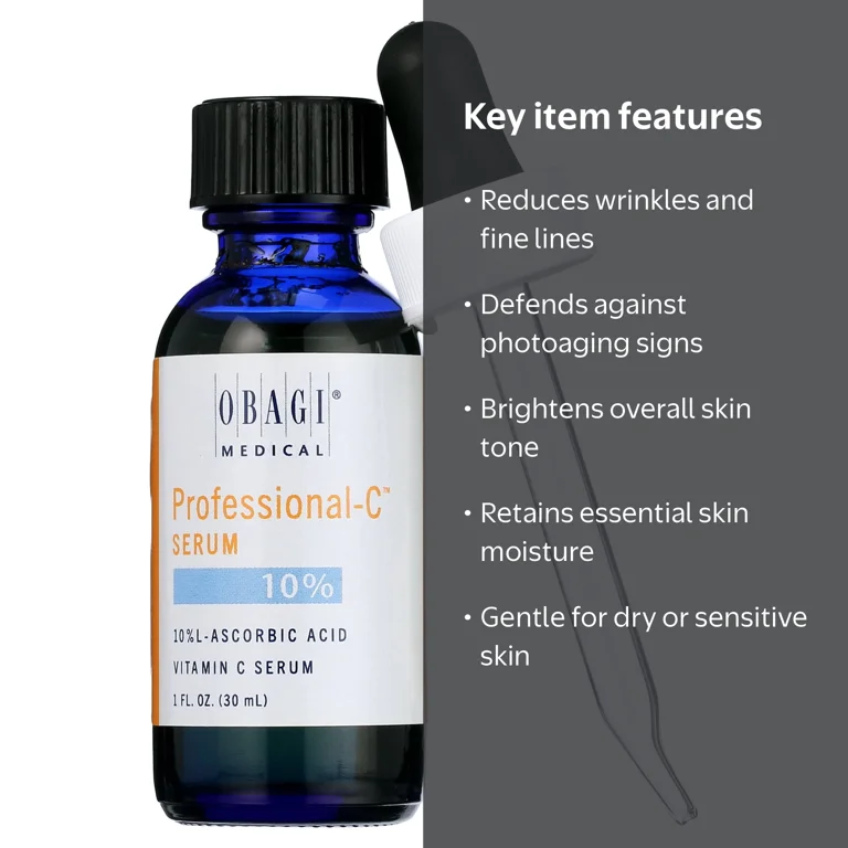 Obagi Professional-C Facial Serum 10%, 1 fl. oz. - Walmart.com