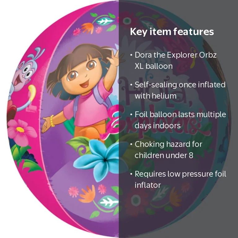 Dora the Explorer Orbz Balloon 16