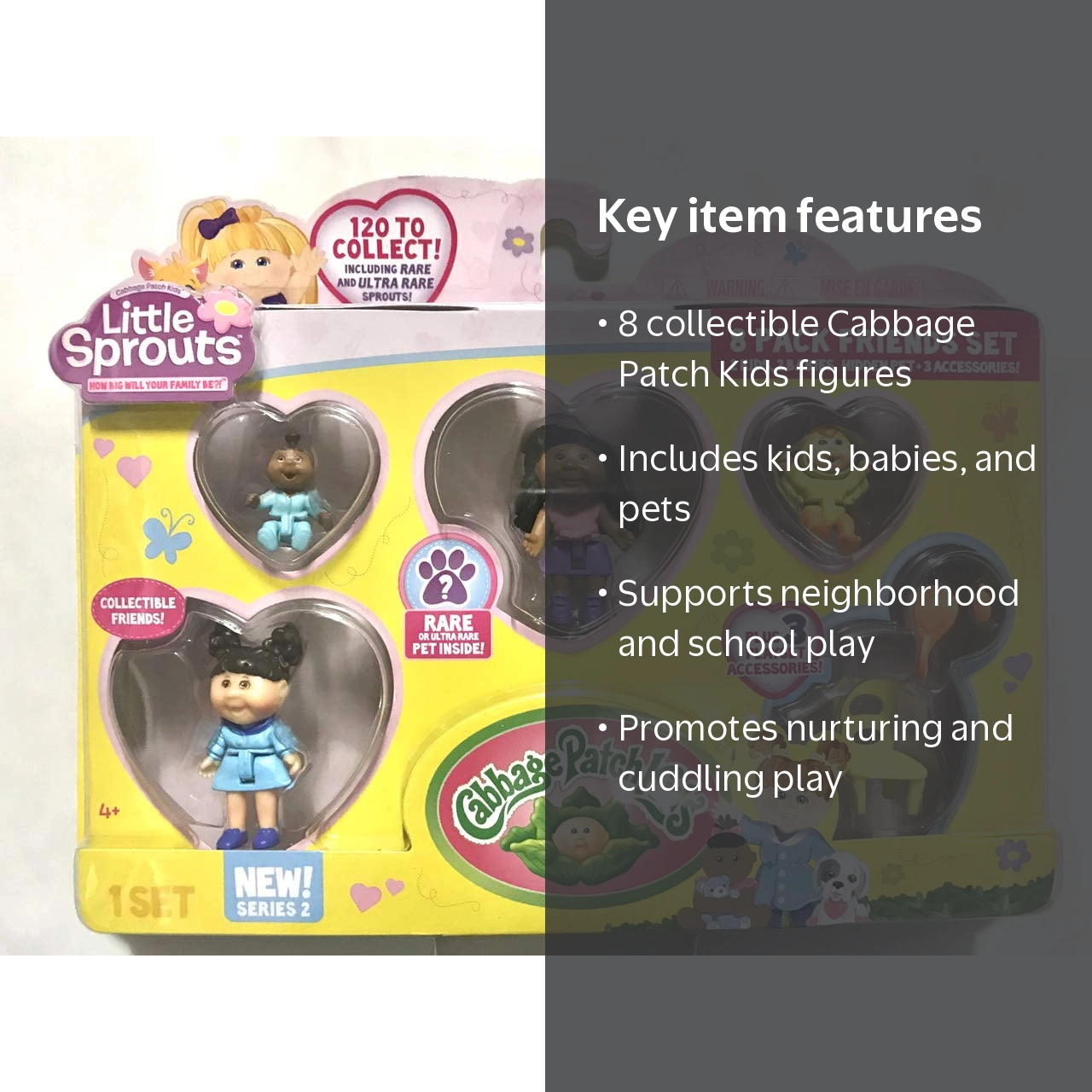 Cabbage Patch Kids, Collectible Toy, Little Sprouts 8PK Friends