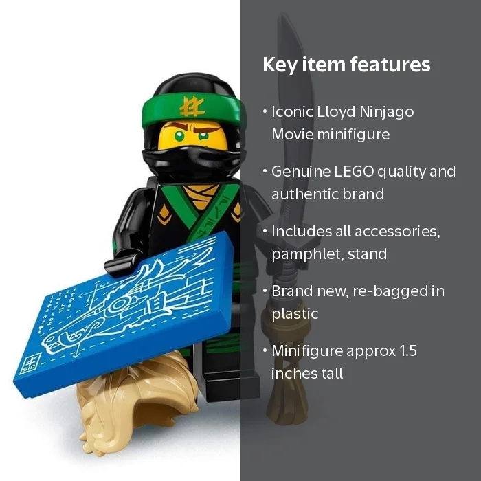 LEGO Ninjago Movie Series Mini Figures - LLoyd 71019 with