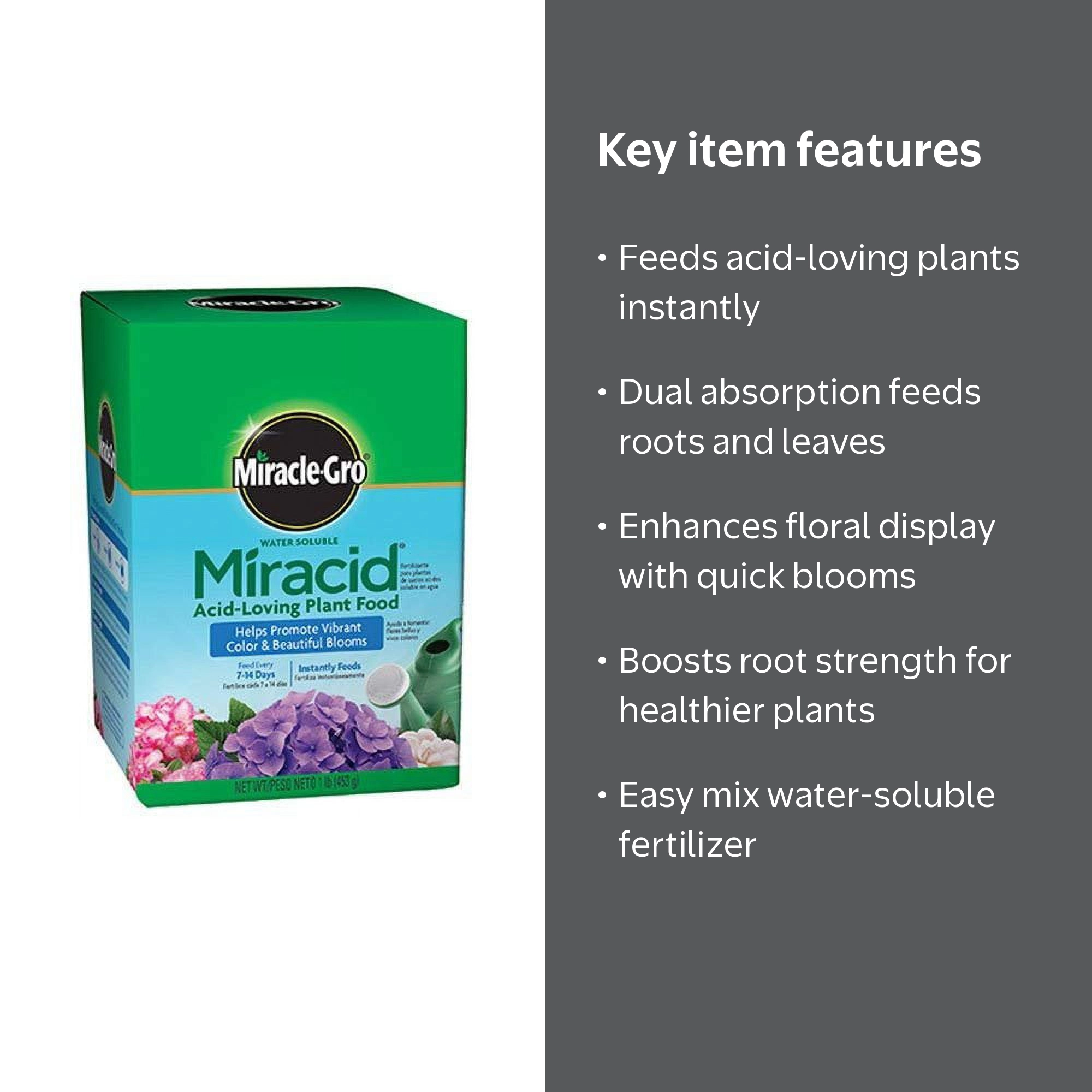 Scotts Miracle-Gro Water Soluble Fertilizer for Acid-Loving Plants