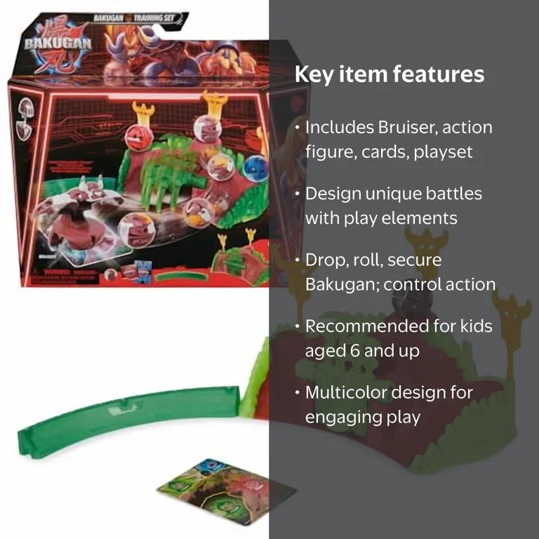 Bakugan Training Set with Bruiser, Mammal Clan Themed - Walmart.com