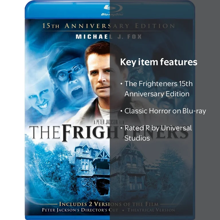 Universal Studios The Frighteners 15th Anniversary Blu-ray Horror
