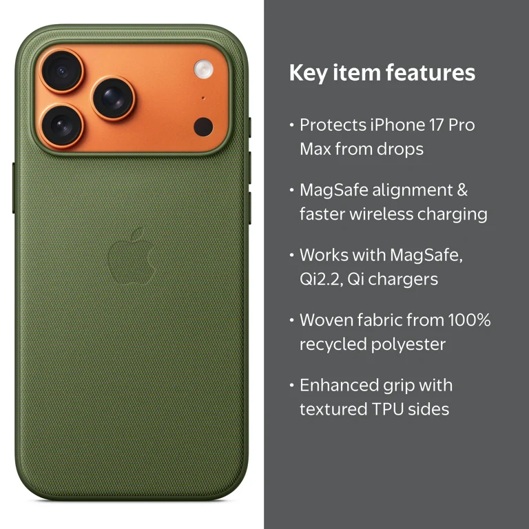 Apple iPhone 17 Pro Max TechWoven Case with MagSafe - Green