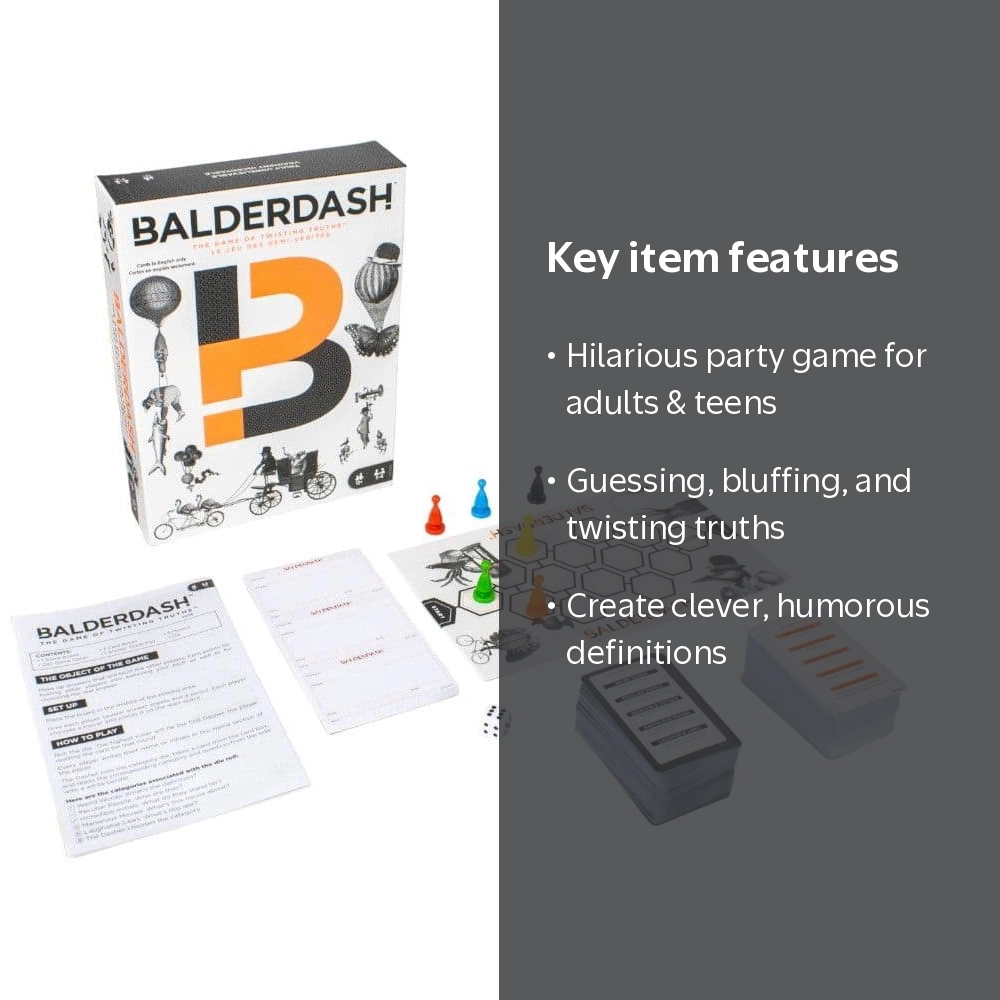 Balderdash Original Group Board Game for Adults & Teens, Guessing