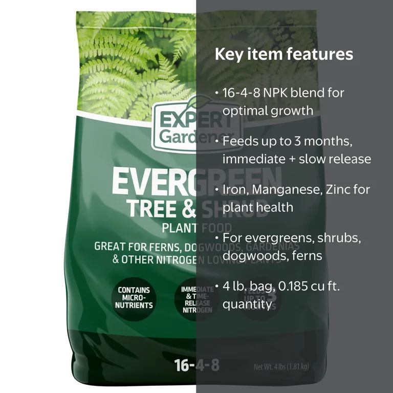 Expert Gardener Evergreen Tree and Shrub Plant Food 16-4-8