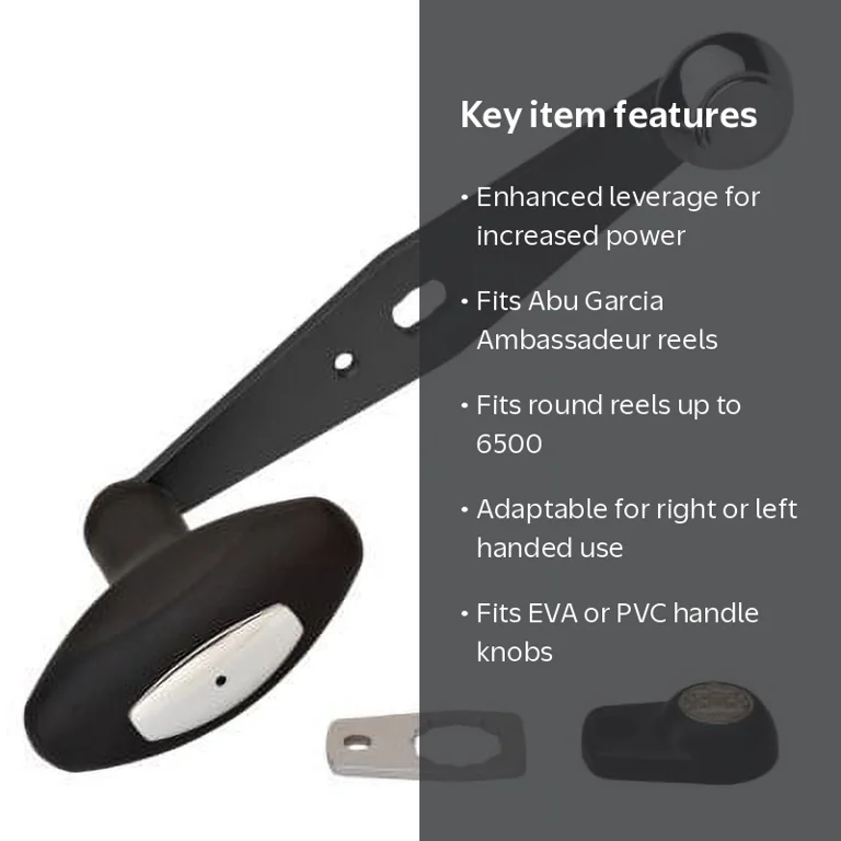 Abu Garcia Power Reel Handle, Black - Walmart.com