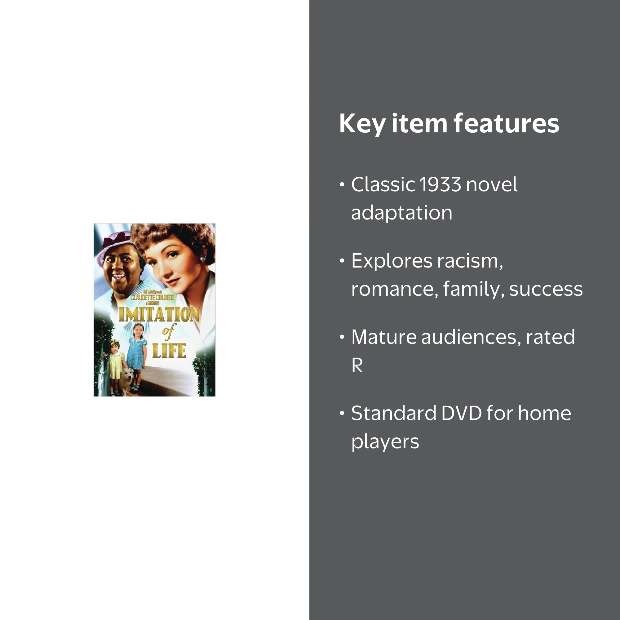 Universal - Imitation of Life [DIGITAL VIDEO DISC] - Walmart.com