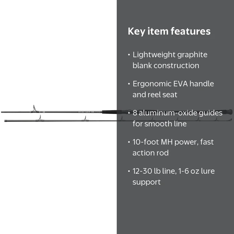 Daiwa Emcast EMCST1002MHFS SURF Fishing Rod - Walmart.com