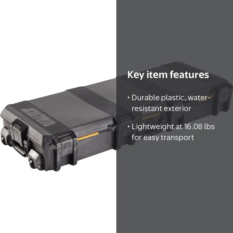 Pelican Vault V730 Hard Case with Foam - Water-Resistant, Multi