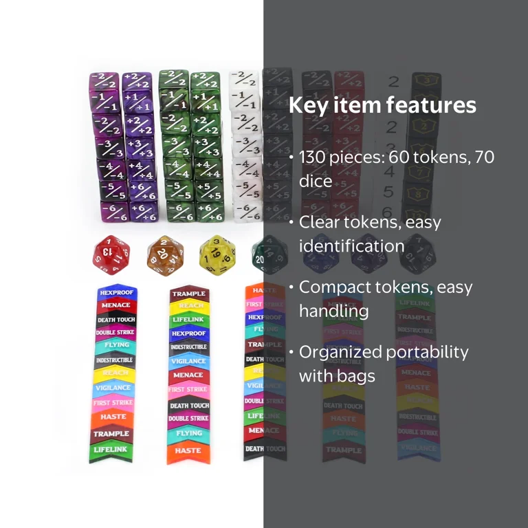 mtg keyword counter cards Abilities Keywords Wheel, Black Token Tracker 7.5 inch Diameter,123-Piece and Life Counter Bulk Tokens MTG, TCG, Gaming Accessories : Toys & Games Sided MTG Keyword Dice 130pcs MTG Keyword Counters Tokens