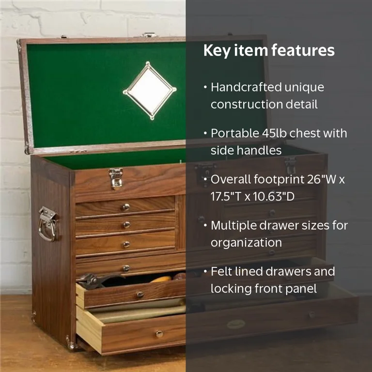 2610 Journeyman Chest - Gerstner USA - Machinist Tool Box Storage