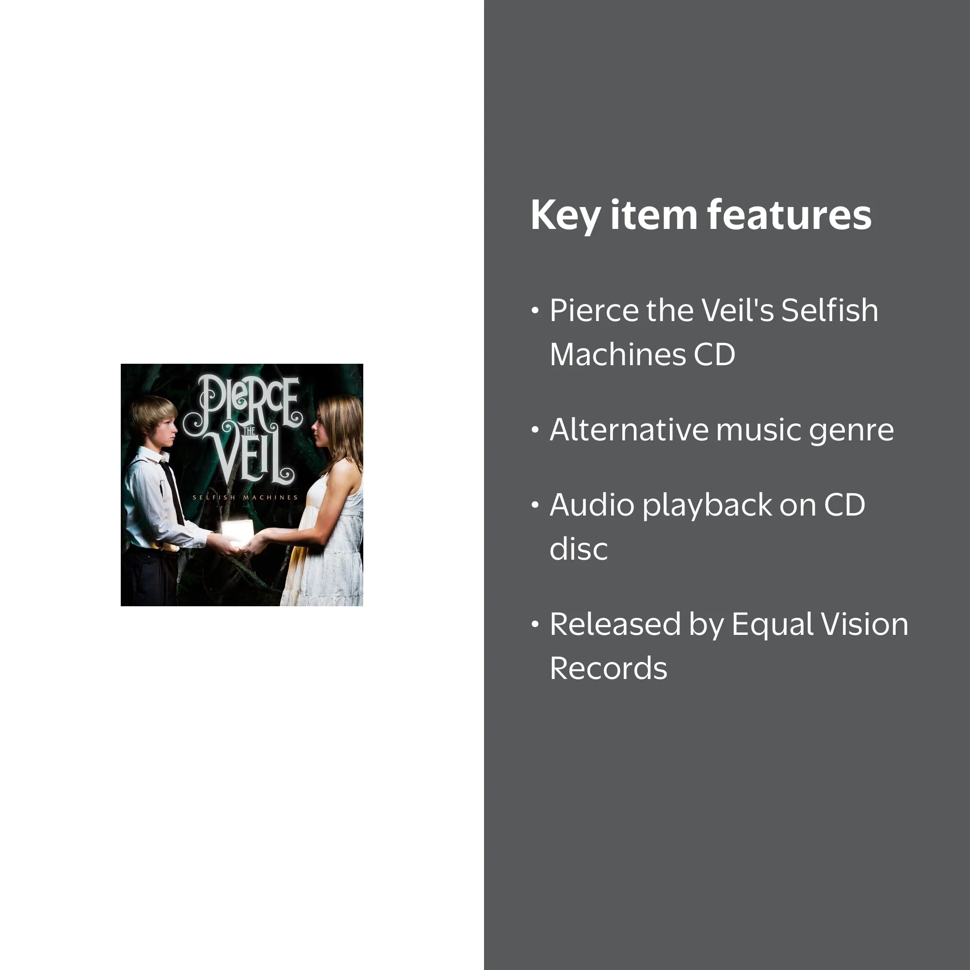 Pierce the Veil - Selfish Machines - Music & Performance - CD