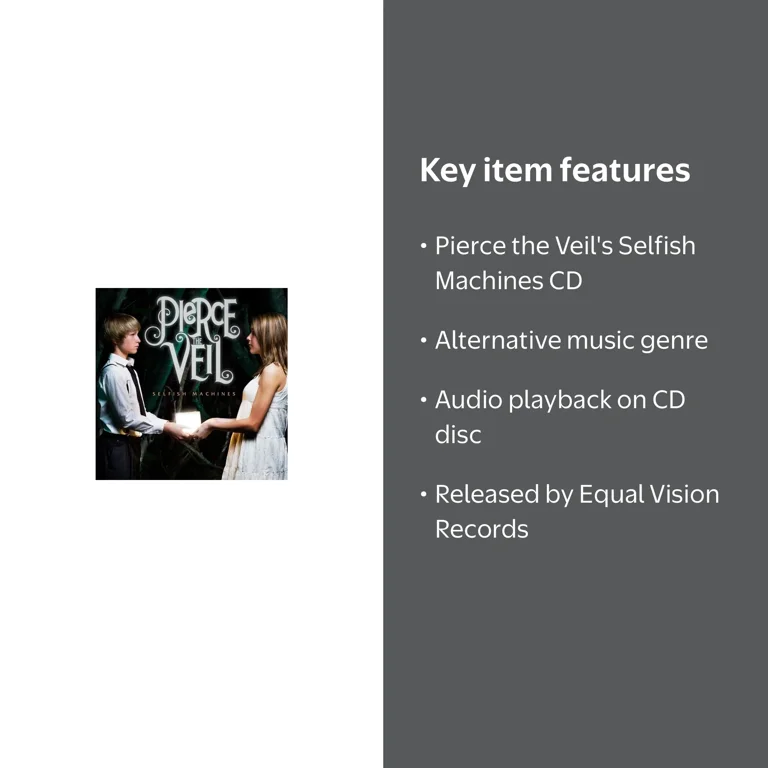 Pierce the Veil - Selfish Machines - Music & Performance - CD