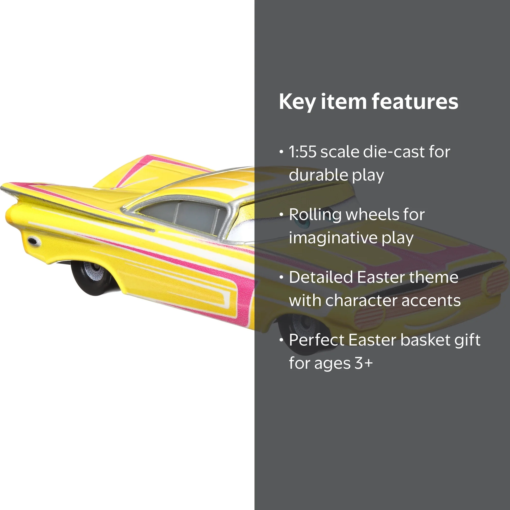 Disney and Pixar Cars, Die-Cast Vehicle, 1:55 Scale, Easter