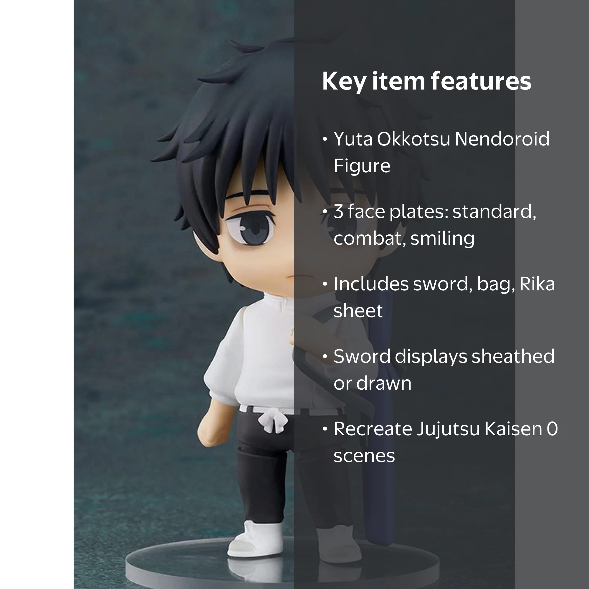 Good Smile Anime Toy: Jujutsu Kaisen 0 Yuta Okkotsu Nendoroid