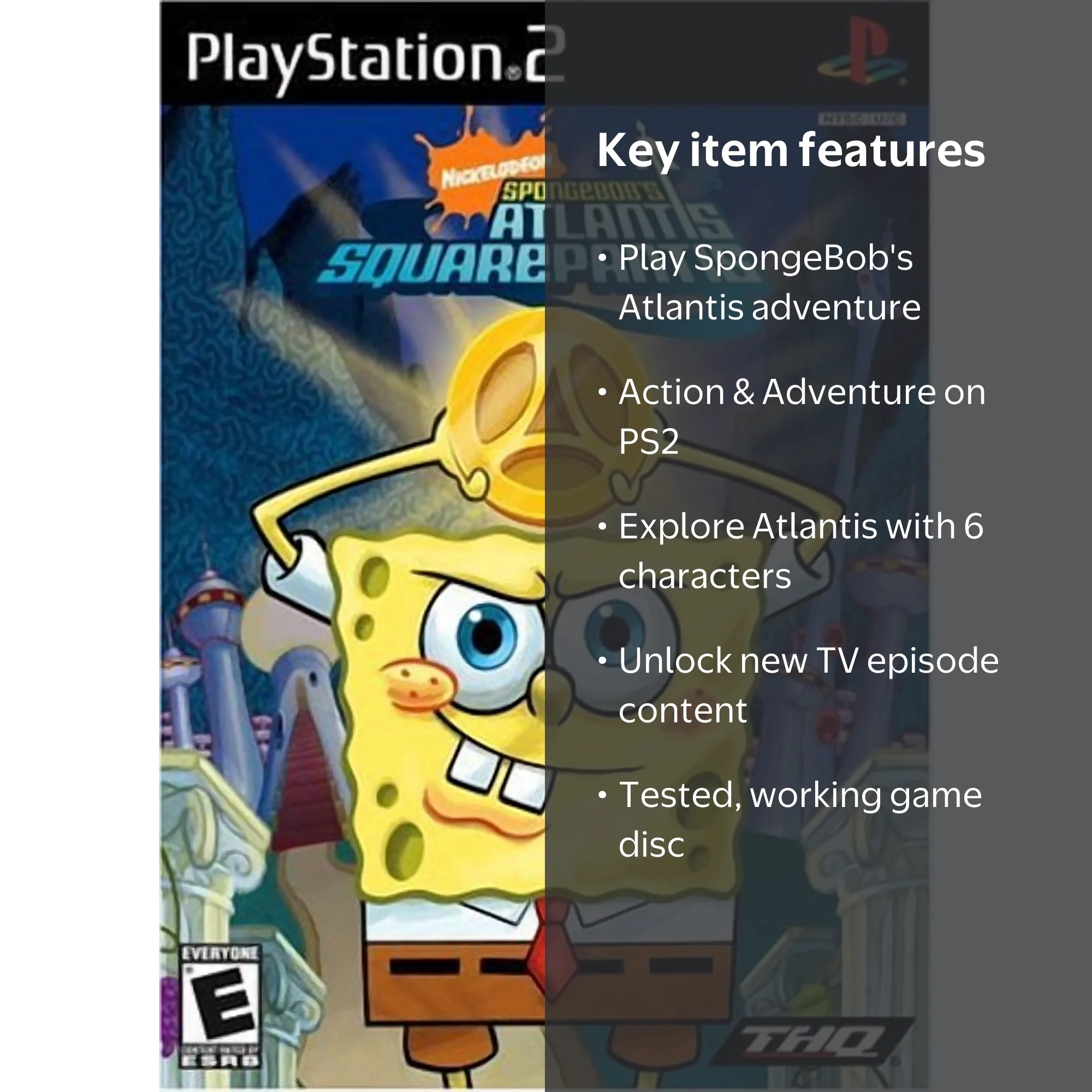 Pre-Owned SpongeBob's Atlantis Squarepantis - PlayStation 2