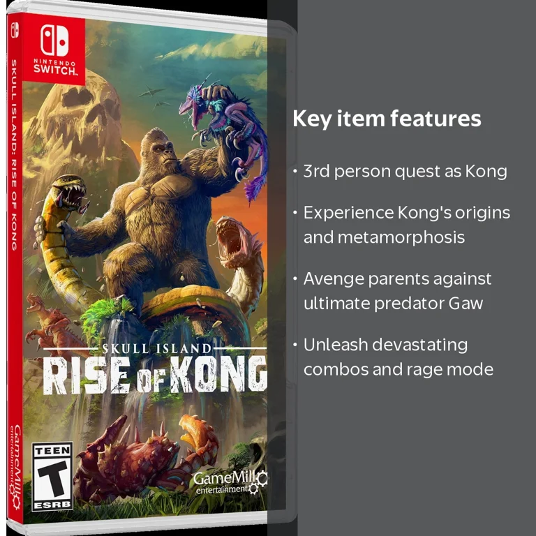 GameMill, Skull Island Rise of Kong, Nintendo Switch - Walmart.com