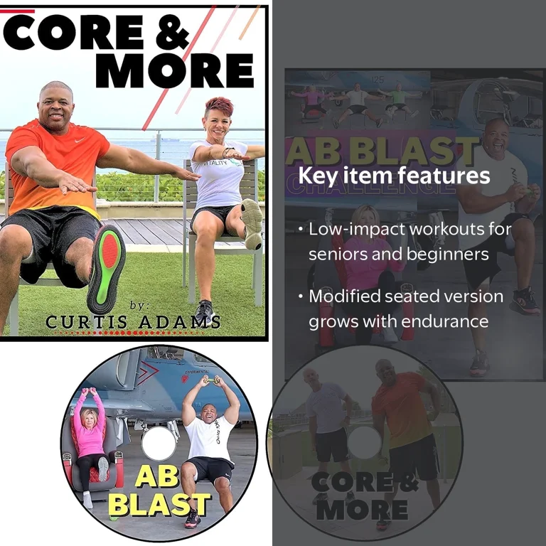 RITMIX MIX. 16.56.60 CD+DVD フィットネス Vitality 4 Life, Core Exercise DVDs for Seniors and Beginners