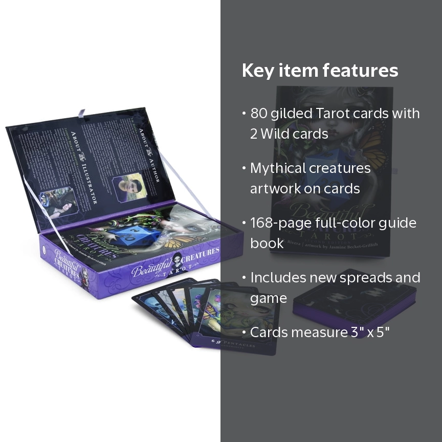 Beautiful Creatures Tarot, 2nd Edition: (Tarot Kit Box Set with 80