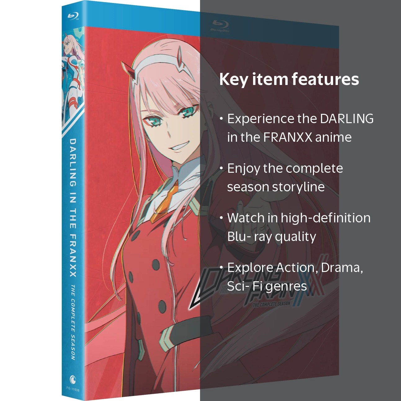 DARLING in the FRANXX: The Complete Season (Blu-ray) New - Walmart.com
