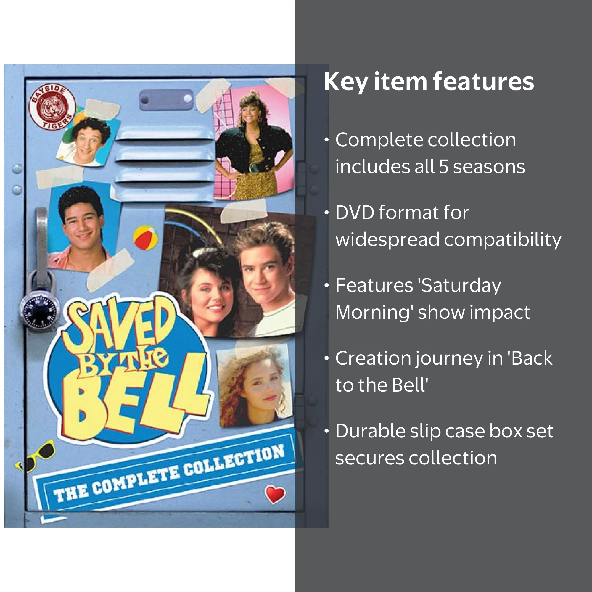 Saved by the Bell: Full TV Series Complete Collection Box Set (DVD