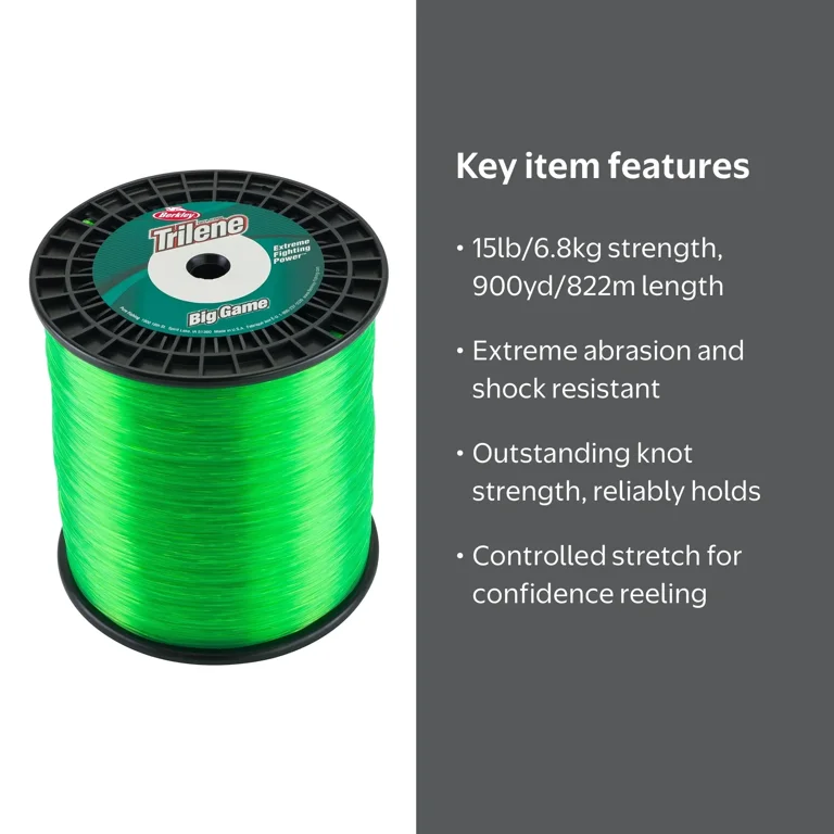 Berkley Trilene® Big Game™ Monofilament Fishing Line, Solar