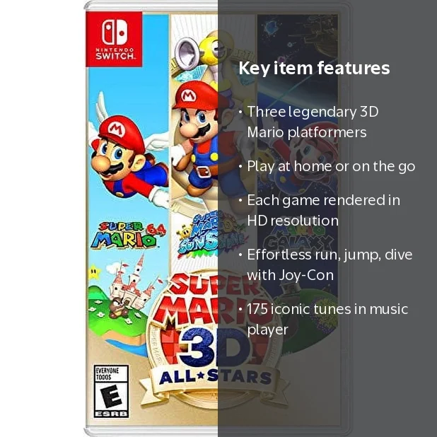 Nintendo Switch Super Mario 3D All-Stars Galaxy Edition - 175