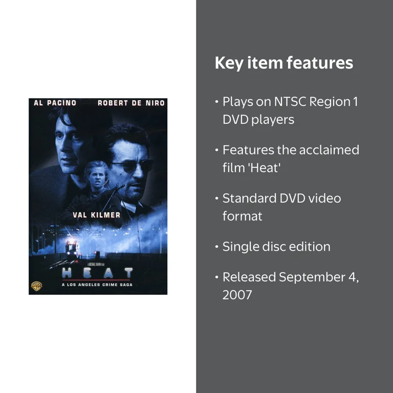 Heat [DVD] - Walmart.com