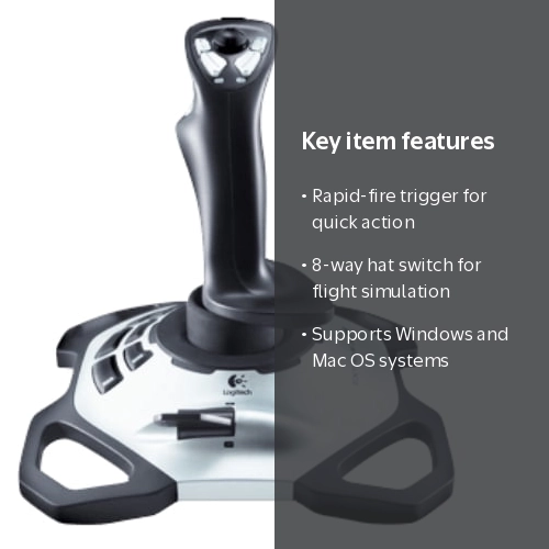 Logitech Extreme 3d Pro Joystick Logitech Extreme 3D Pro Joystick