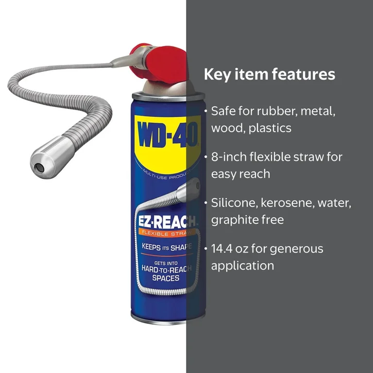 WD-40 EZ-REACH Flexible Straw, 14.4 oz, Multi-Use - Walmart.com