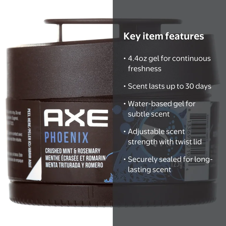 ARIIX  アリックス 糖鎖　V8 Axe Car Air Freshener 4.4oz Gel Can (Phoenix Scent) - Walmart.com