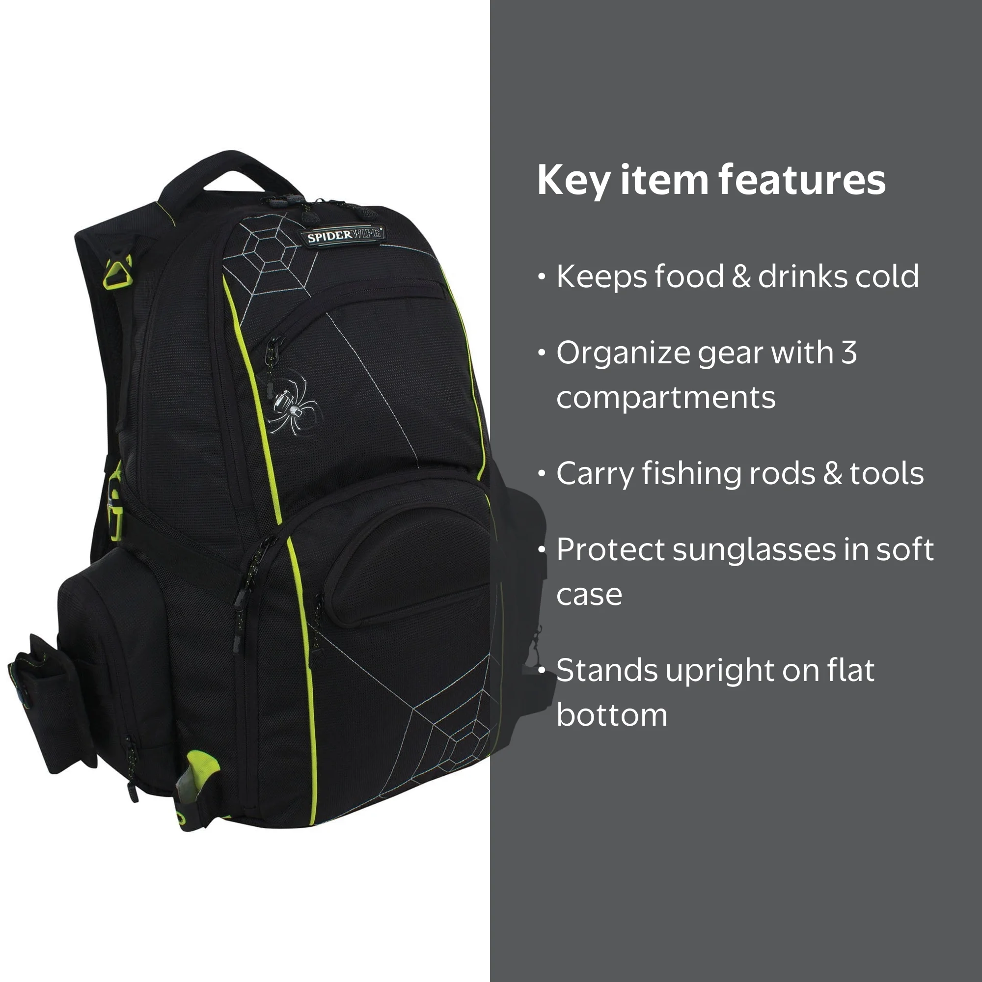fiblink waterproof sports single shoulder fishing tackle bag backpack Water-resistant Hunting Kit Bag Hunter's Backpack – fiblink rod holder loops THKFISH Portable Fishing Gear Tackle