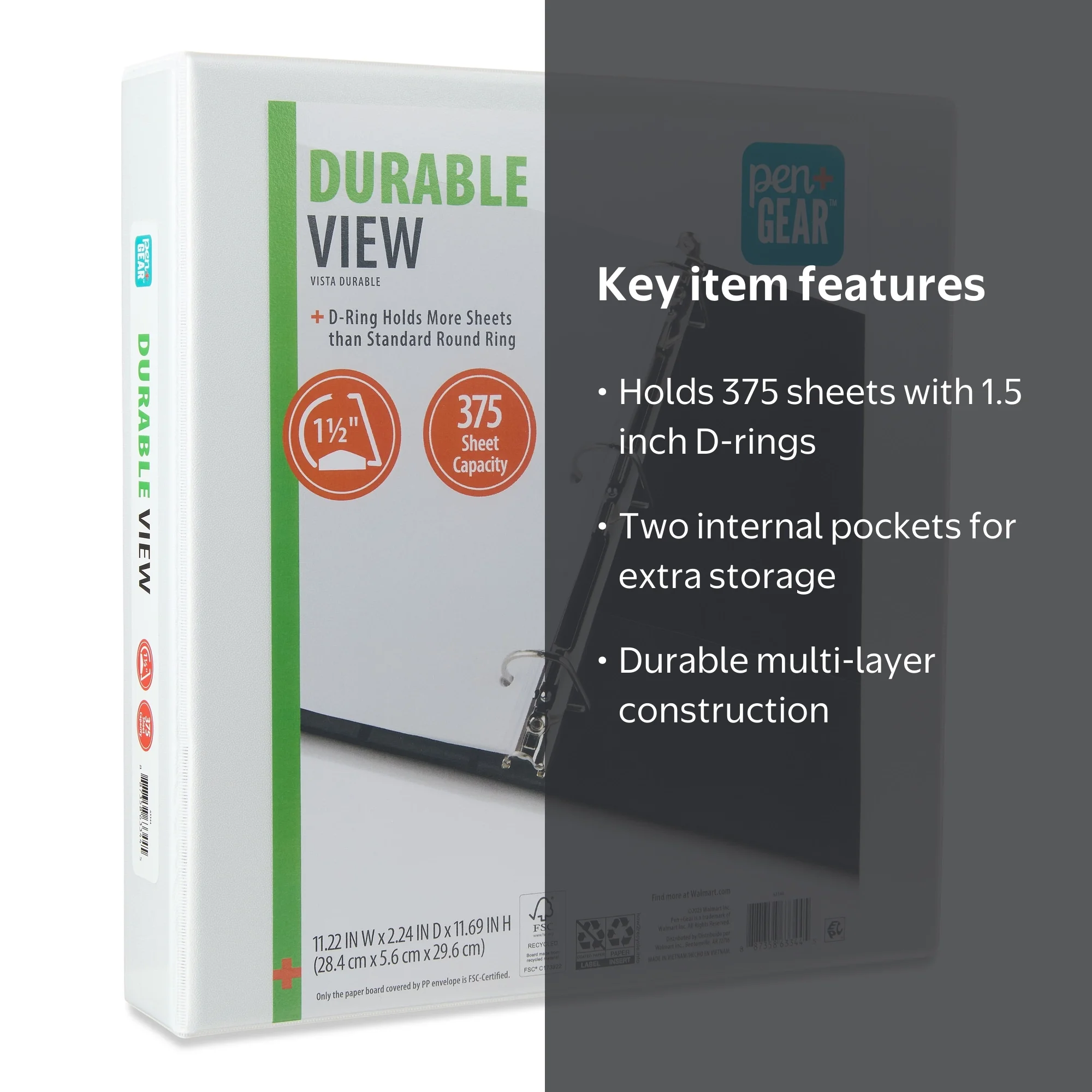 walmart card binder Premium 9 Pocket for 360 Cards, Fabmaker PU Trading Card Binder 4 - 5 Stars Trading