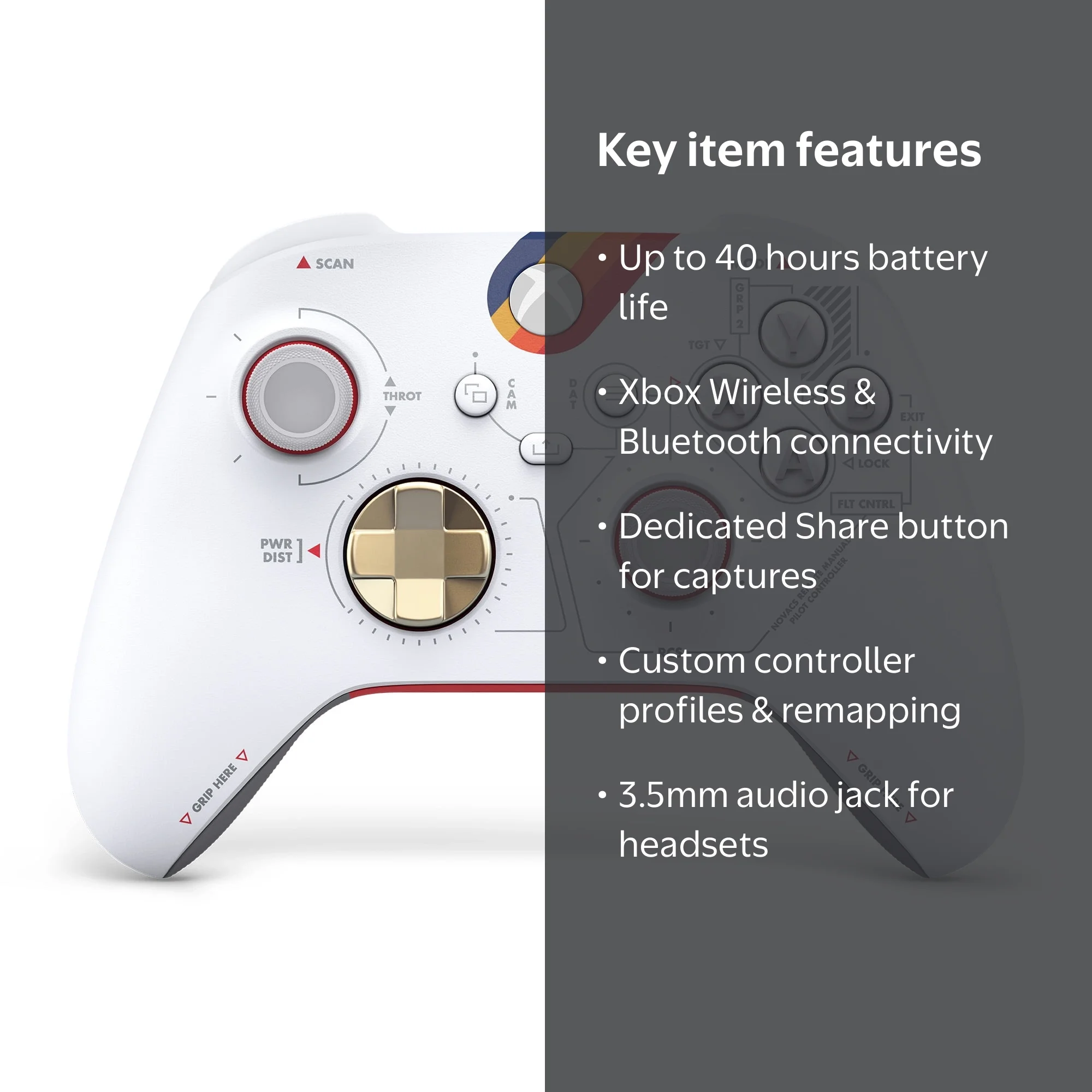 Microsoft Limited Edition Xbox Wireless Controller - Starfield